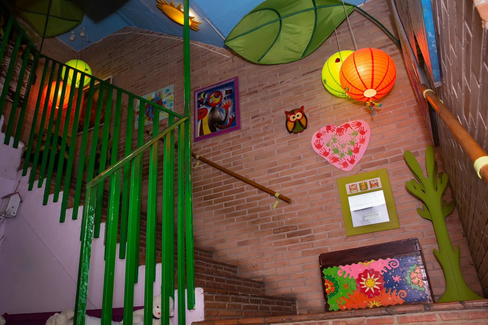 Escaleras decoradas