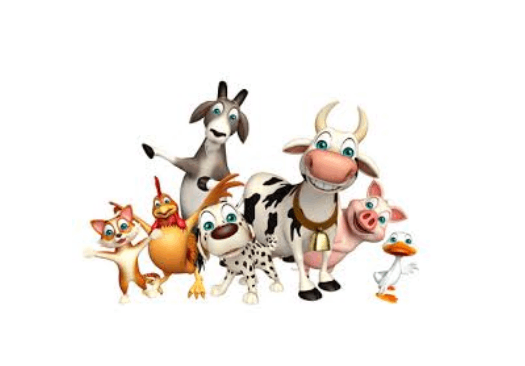 Animales de granja digitales